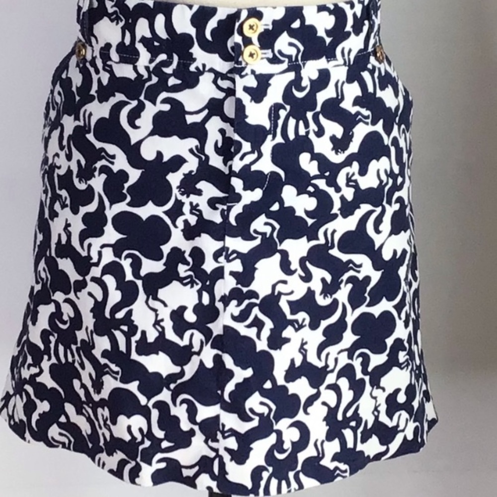 Lilly Pulitzer Margie Skirt Horse of Course 14